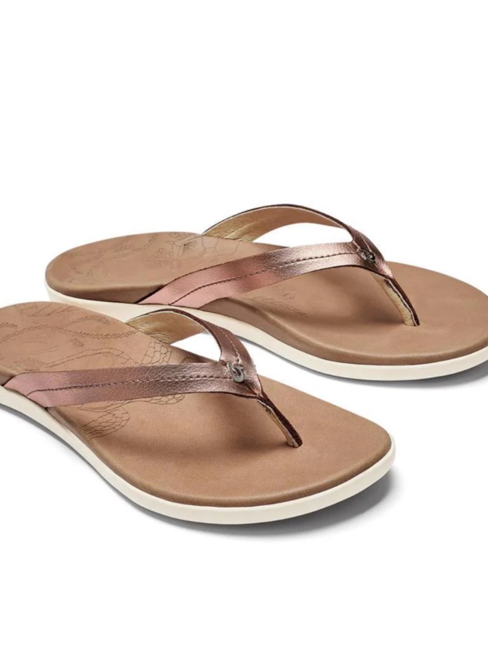 OLUKAI HONU NEW!!!!! PINK COPPER/ SAHARA SANDEL